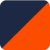 Navy & Orange