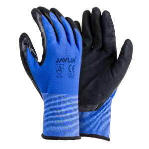 Double Coated Sandy Finish Nitrile Flexi Gloves
