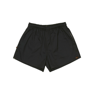 Men's Rugby Shorts - Black, 2XL