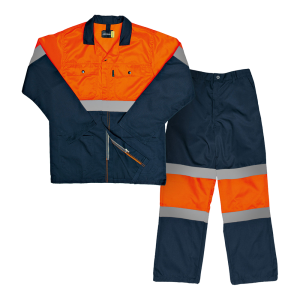 HI-VIS Two Tone Work Suit SABS Specification