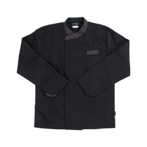 Men's Elite Chef Jacket - Black & Arezzo