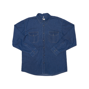 Men's Relaxed fit long sleeve denim shirt