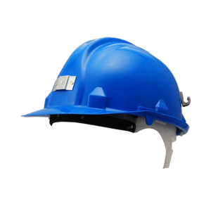 Miners Hat with Metal Clip - Blue, One Size