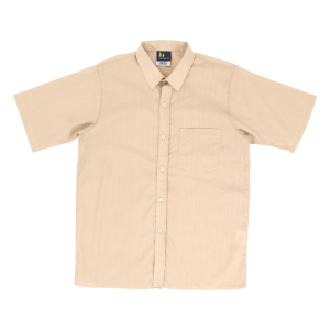 School shirt Short sleeve - Beige, 12
