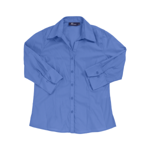 Women's 3/4 sleeve shirt - French Blue, 22