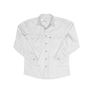 Ranger Bush Shirt - White, L