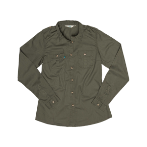 Savanna Safari & Hunting Shirt - Olive, 22