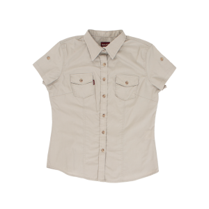 Women's Safari & Hunting Shirt - Stone, 8