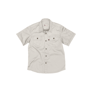Dassie Kid's Bush Shirt - Stone, 1-2